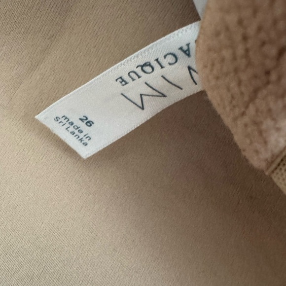 Lane Bryant Cacique Swim Fitted No-Wire One-Shoulder Tankini Swim Top size 26 - Picture 3 of 3